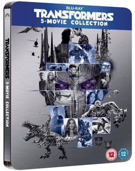 Transformers steelbook con las 5 pelis