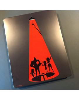 The incredbles 2 steelbook...parte trasera
