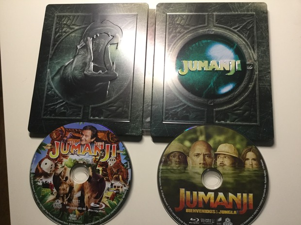 Jumanjis steelbook