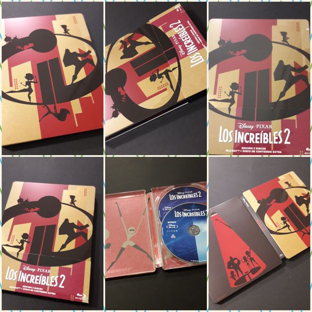 Los increíbles 2 steelbook