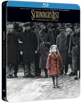Steelbook Schindler’s List 4K(aunque sin castellano)