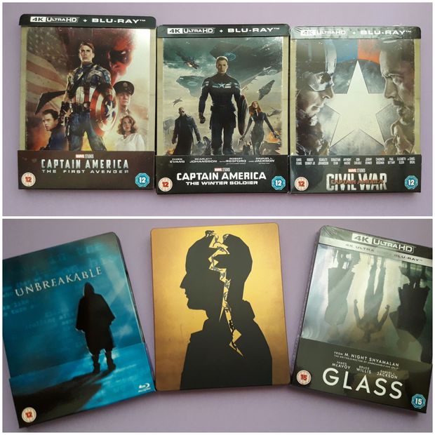Dos trilogías en steelbook
