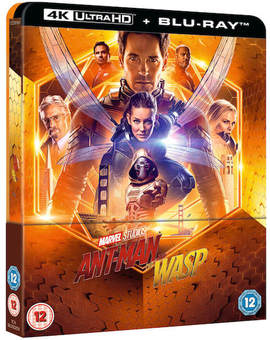 Habrá nuevo steelbook lenticular 3D y 4K de ant man and the wasp