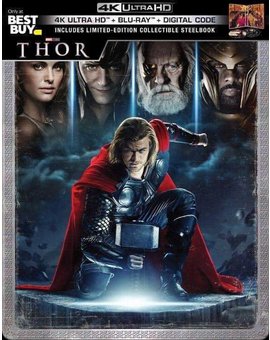 Steelbook americano de Thor 4K