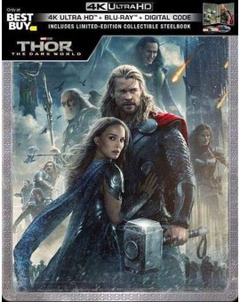 Steelbook americano de Thor dark world 4K