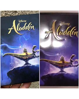 Aladdin steelbook diferencias