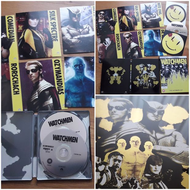 Watchmen 4K + BD steelbook The ultímate cut