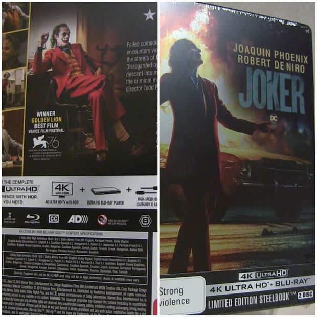Joker steelbook 4K