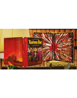 Diseño final del steelbook Knives out