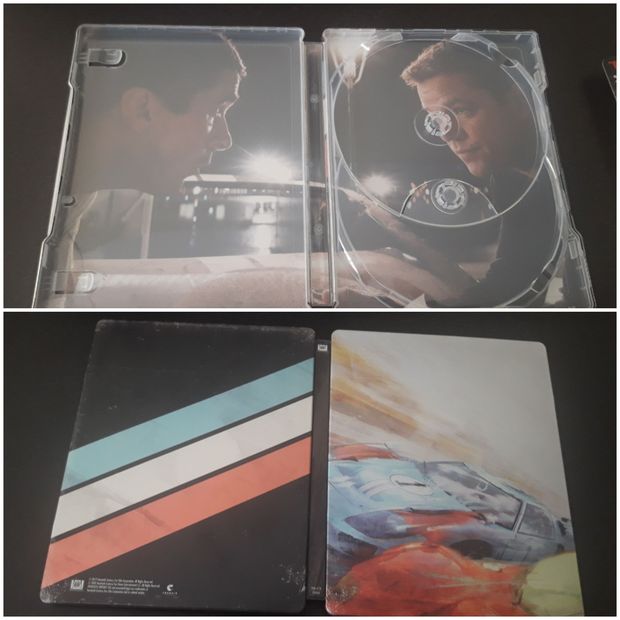 Le Mans 66 steelbook de Zavvi confirmo...