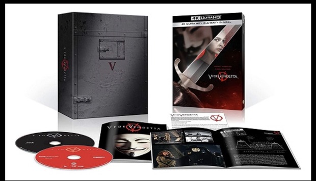 V de Vendetta steelbook  posible 7 edición de Titans of Cult 