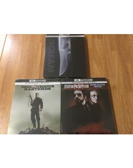 Tres steelbooks…