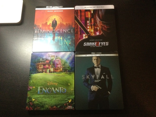 Mis últimos steelbooks…por ahora