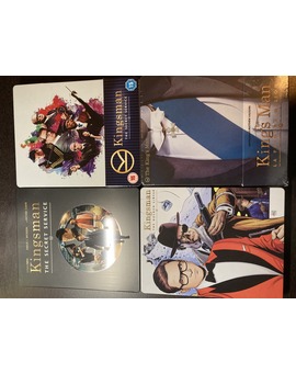 KIng’s Man steelbooks