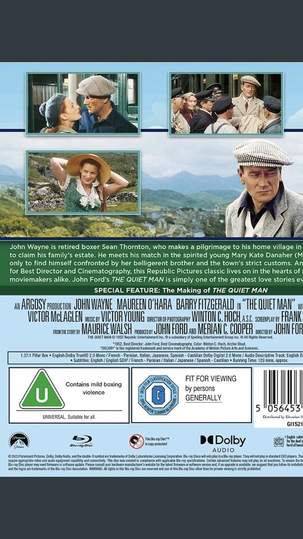 The quiet man Vía twitter usuario @chandasbocas 