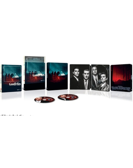 Goodfellas nuevo steelbook con funda transparente protectora