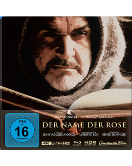 Steelbook El nombre De la Rosa 