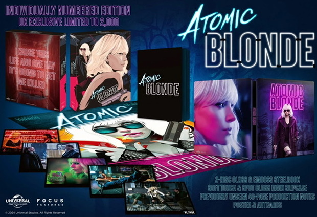 Atomic blonde colector Edition 