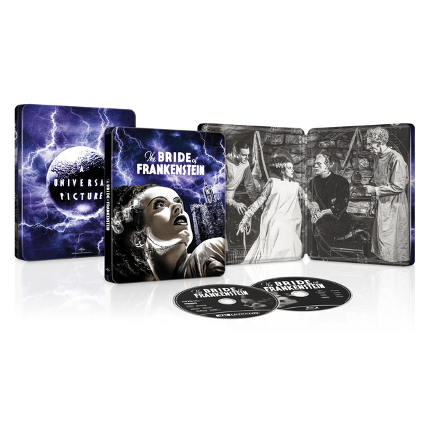 La novia de Frankenstein steelbook UHD 4K