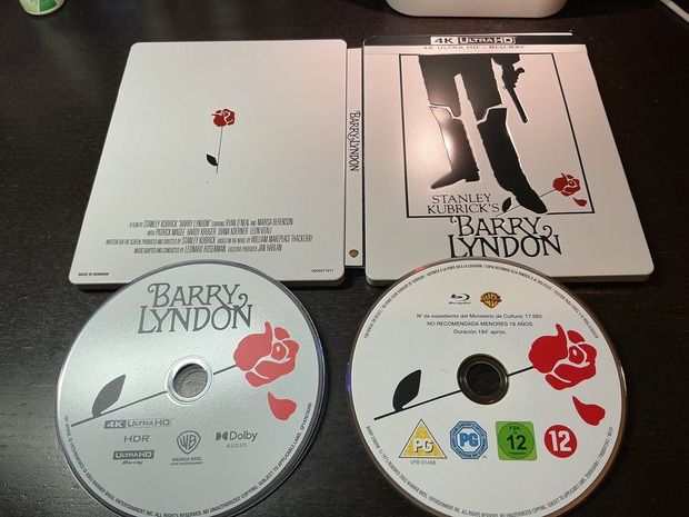 Barry Lindon 4K UHD steelbook