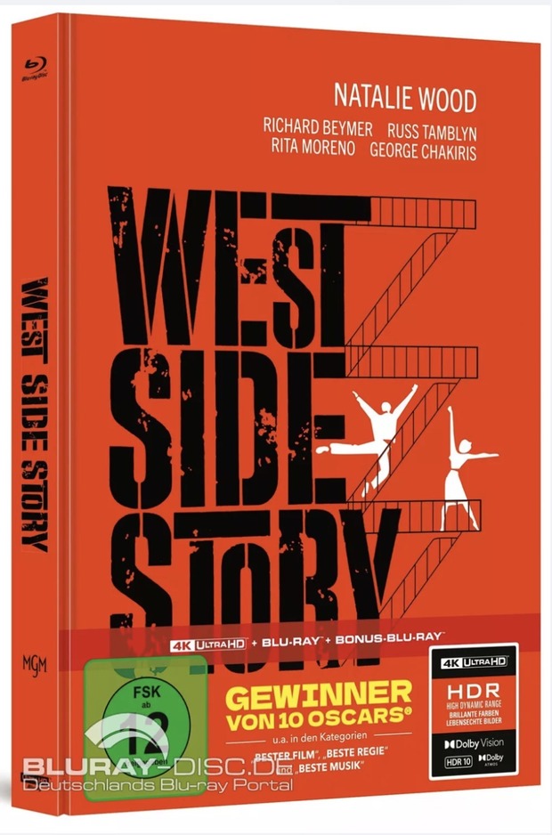 Por primera vez West Side Story en UHD 4K