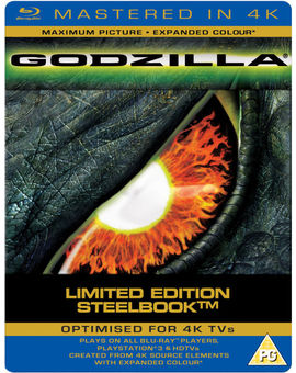 Godzilla mastered in 4K edition