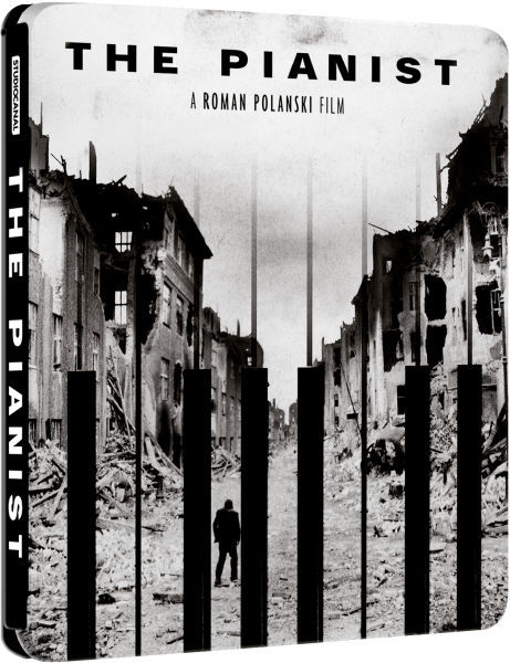 The pianist de Roman Polansky steelbook Zavvi.com