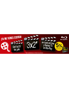 3X2 en Fnac del 1 al 31 de Julio