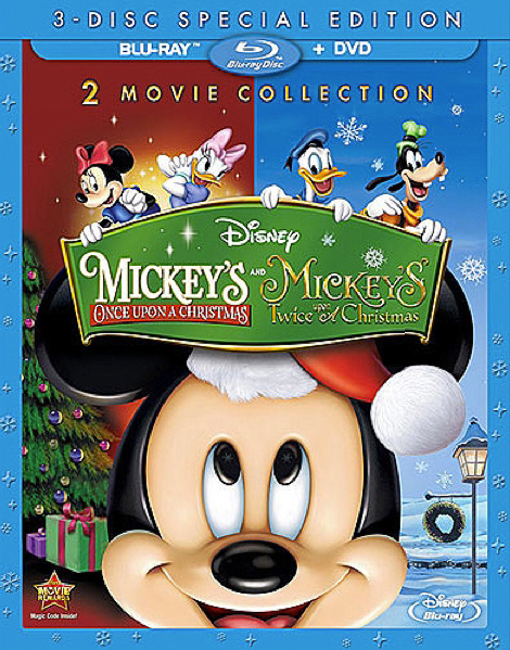 Mickey's 2 movies collection bluray+dvd