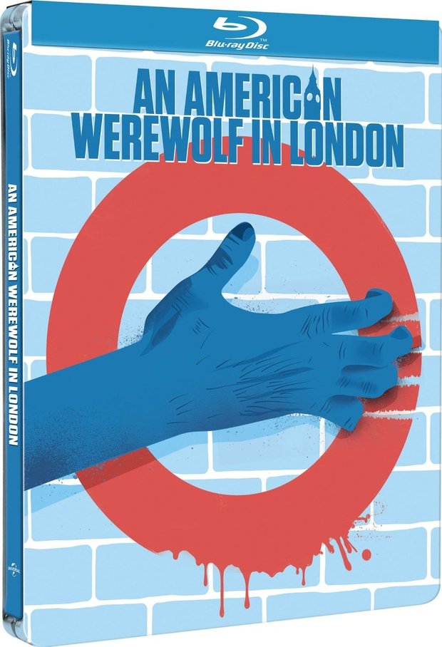 Steelbook de Un hombre lobo americano en Londres