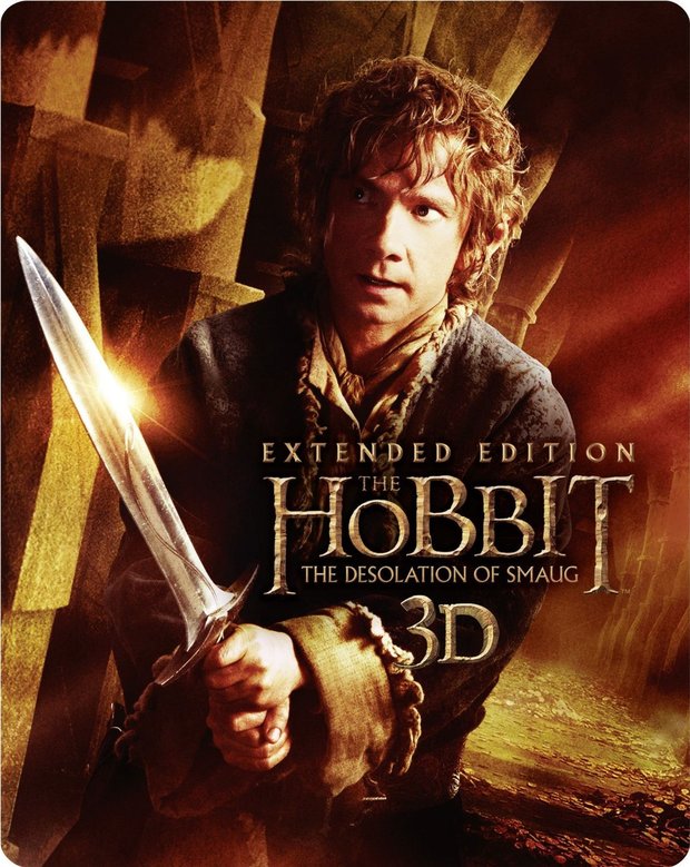 The desolation of Smaug 3D steelbook de Amazon