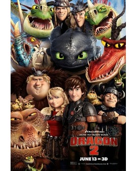 "Cómo entrenar a tu dragón 2", líder en la taquilla española