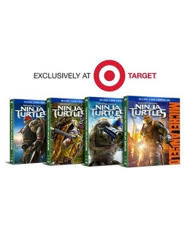 Teenage Mutant Ninja Turtles; edición exclusiva de Target.com con 4 slipcovers distintos y disco exclusivo de extras