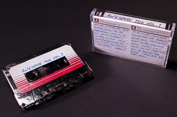 Awesome Mix Vol. 1 en cassette en Estados Unidos el 17 de Noviembre