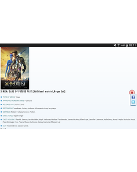 La bbfc clasifica la versión extendida de XMen Days of Future Past (Rogue Cut), que durará 142 minutos (posiblemente sin creditos) y saldrá el 13 de julio