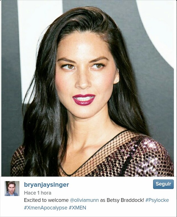 Olivia Munn será Psylocke en XMen Apocalypse
