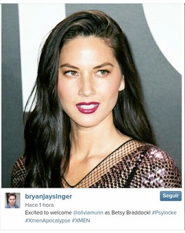 Olivia Munn será Psylocke en XMen Apocalypse