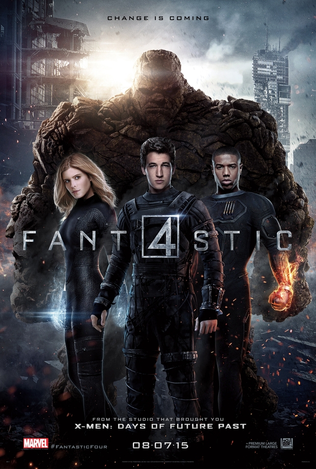 FANTASTIC FOUR, nuevo póster y nuevo trailer extendido