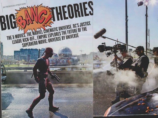 DEADPOOL, nueva imagen del set en el especial superheroes de la revista Empire
