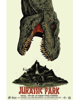 Promoción para ir al preestreno de JURASSIC WORLD el día 11, Mondo pósters de Jurassic Park y algo de humor