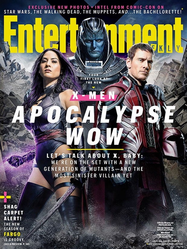 Primer vistazo oficial a Apocalipsis, Psylocke (Mariposa Mental) y Magneto en XMEN APOCALIPSIS