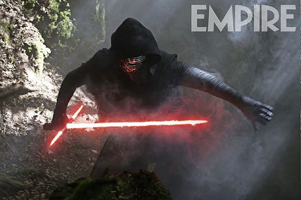 Kylo Ren en otra imagen del nuevo número de Empire