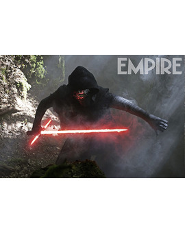 Kylo Ren en otra imagen del nuevo número de Empire