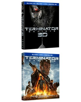 TERMINATOR GENISYS, carátulas y extras del bluray