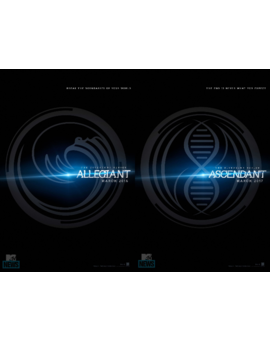 Carteles de ALLEGIANT y ASCENDANT, el final de La Saga Divergente