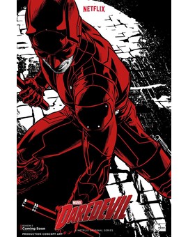 DAREDEVIL Season II, concept art póster