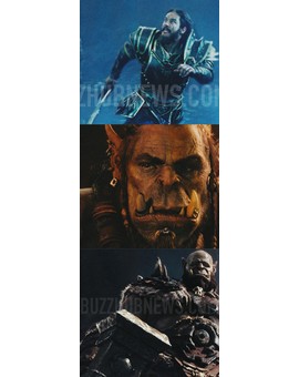 'Anduin Lothar', 'Durotan' & 'Orgrim' de WARCRAFT del interior del nuevo número de Empire