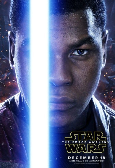 El Despertar de la Fuerza, Póster individual de Finn