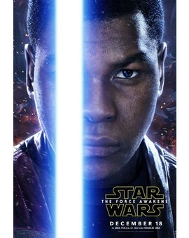 El Despertar de la Fuerza, Póster individual de Finn