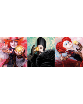 Pósters de El Sombrerero, Tiempo y la Reina roja
